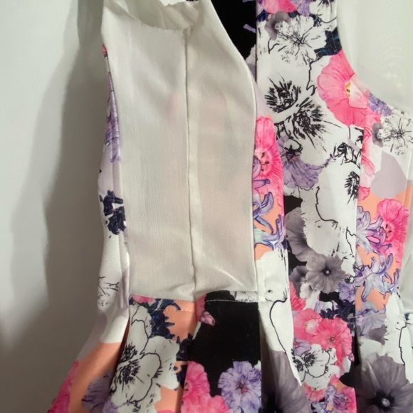 State of Being Floral Dress with Mesh Details - Picture 2 of 5